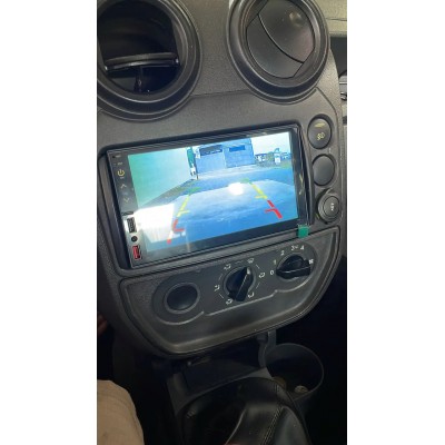 Автомагнитола With Carplay (2+32GB), Wi-Fi,  With Carplay  Android-14, модуль GPS, Bluetooth