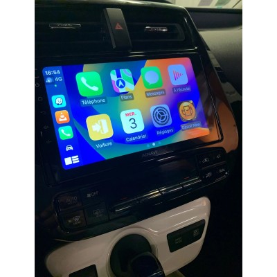 Автомагнитола With Carplay (2+32GB), Wi-Fi,  With Carplay  Android-14, модуль GPS, Bluetooth